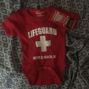 Mrytle beach lifeguard onsie